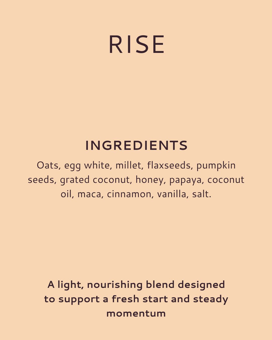 RISE Granola
