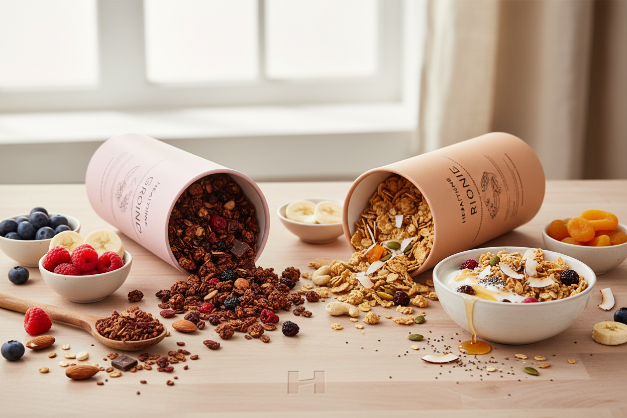Healthine granola banner